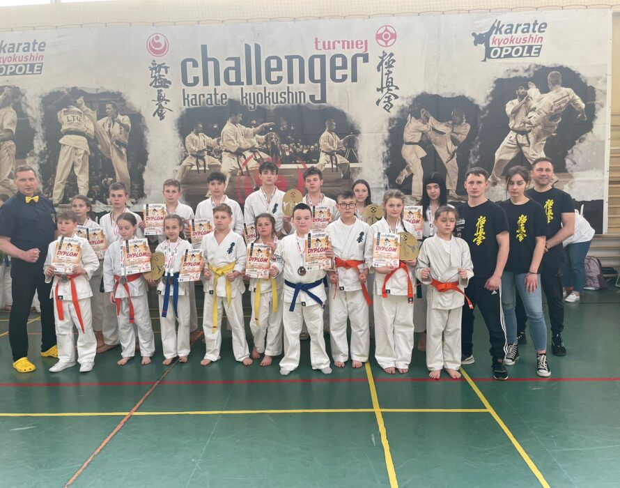 15 medali Limanowskiego Klubu Kyokushin Karate w Chrząstowicach na mini Challenger 2023!