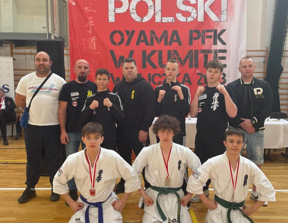 4 medale Mistrzostw Polski Oyama PFK dla limanowskich karateków!